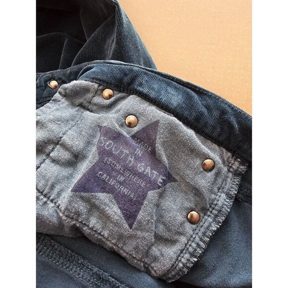 AG Adriano Goldschmied The Stevie Slim Straight Green Corduroy Pants 31x31 Men's - Picture 7 of 12